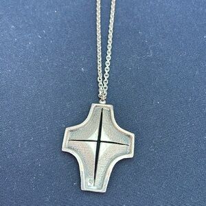 Vintage Brutalist Cross